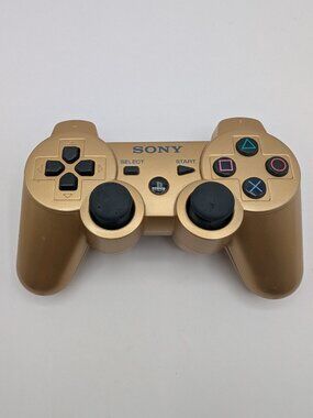Sony Playstation 3 PS3 Dualshock Gold Controller CECHZC2U OEM SixAxis - Tested